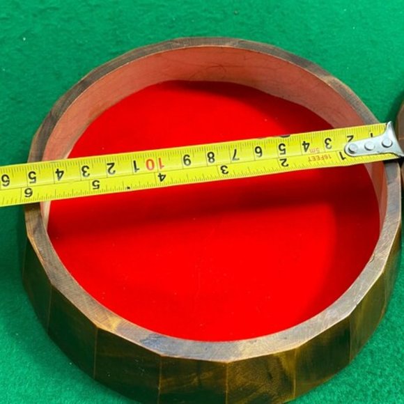 Vintage Wooden Box, Keepsake Box, Wooden Treasure Box, Trinket Box, Memory Box, - Picture 7 of 10